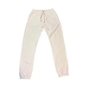 Los Angeles Apparel - LAA - White Sweatpants - Unisex - Medium 100% Cotton NWOT